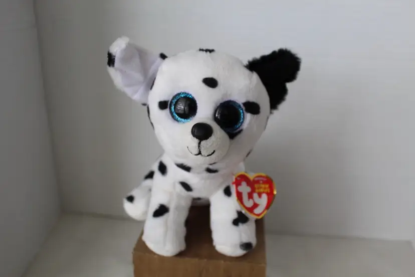Ty Beanie Baby “CATCHER" Dalmatian Dog Small Stuffed Toy 2021