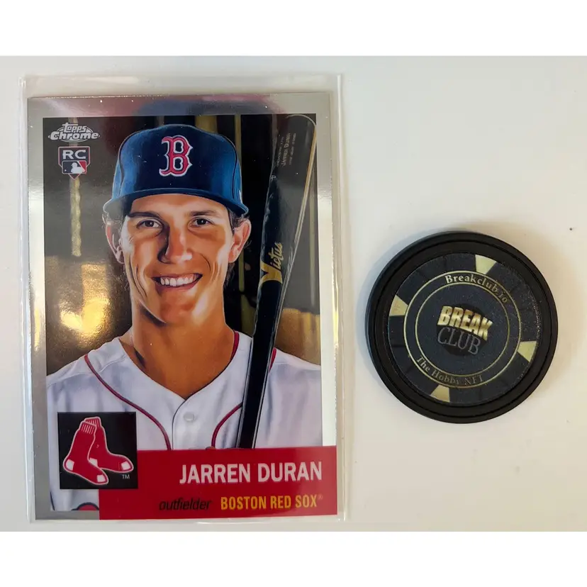 Jarren Duran RC 2022 Topps Chrome Platinum Anniversary Boston Red Sox