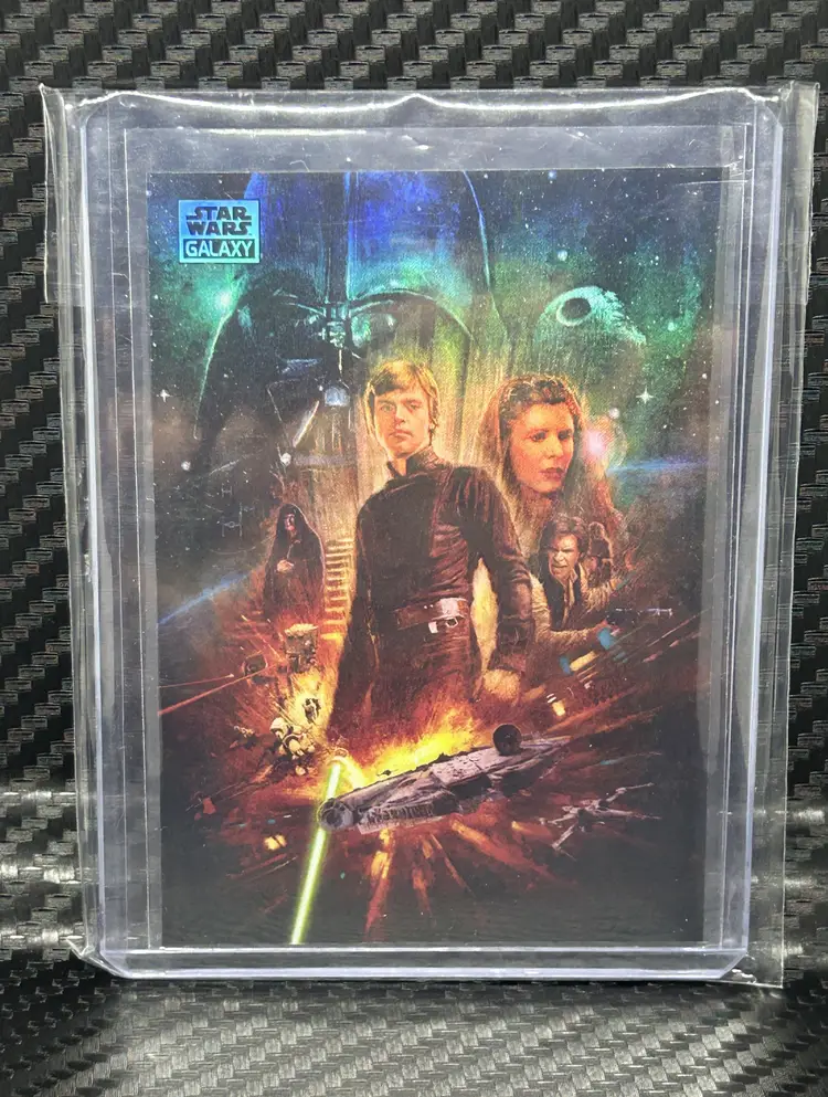 2024 Topps Star Wars Galaxy Chrome The Destiny of a Jedi /199 Aqua Refractor