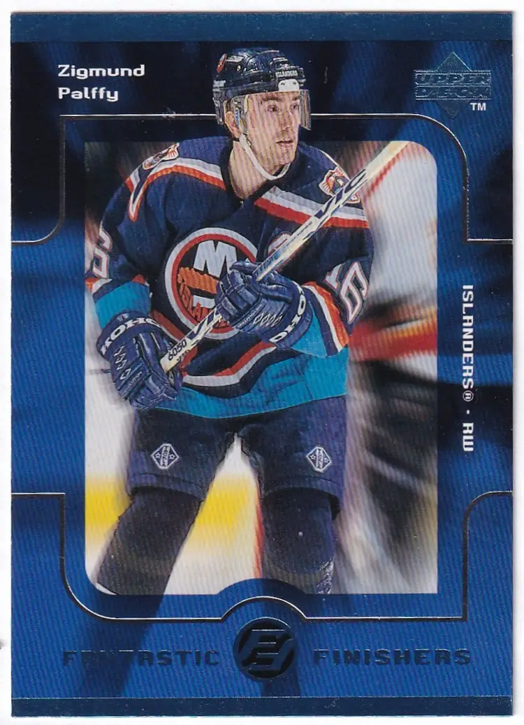 1998-99 Upper Deck Fantastic Finishers #FF10 Zigmund Palffy New York Islanders Hockey Card