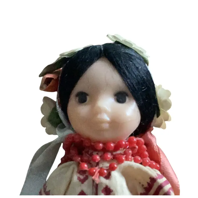 Ukrainian Doll In Ethnic Costume
