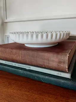 Fenton Silver Crest Bowl