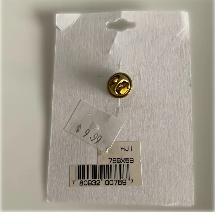 Vintage Austrian Crystal Angel Pin NOS