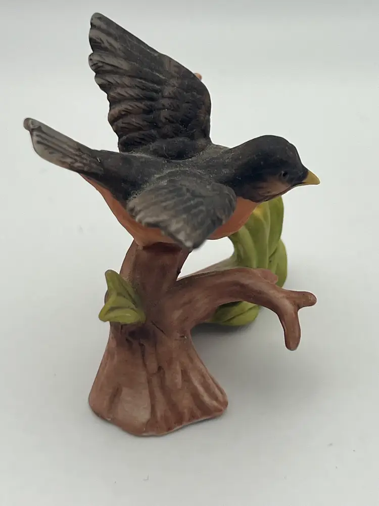 Vintage Lefton Porcelain Bird Figurine