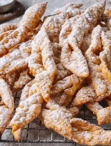 What’s For Dessert Polish Chrusciki