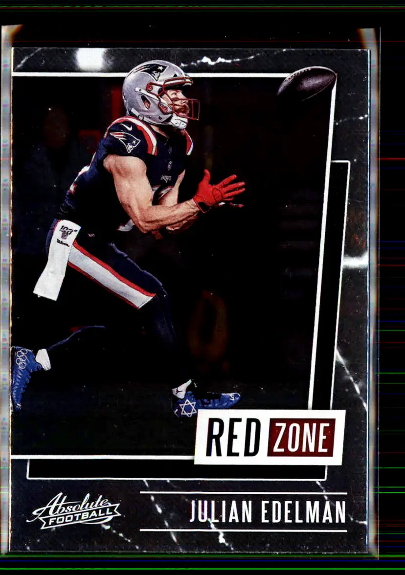 Julian Edelman 2020 Panini Absolute Red Zone #RZ-JE - New England Patriots - (147-341)