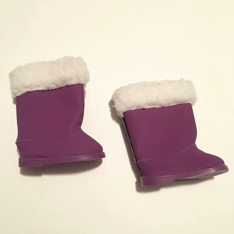 American Girl Purple Boots (A23-13)