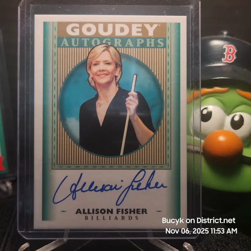 2019 Upper Deck Goodwin Champions Auto - Allison Fisher