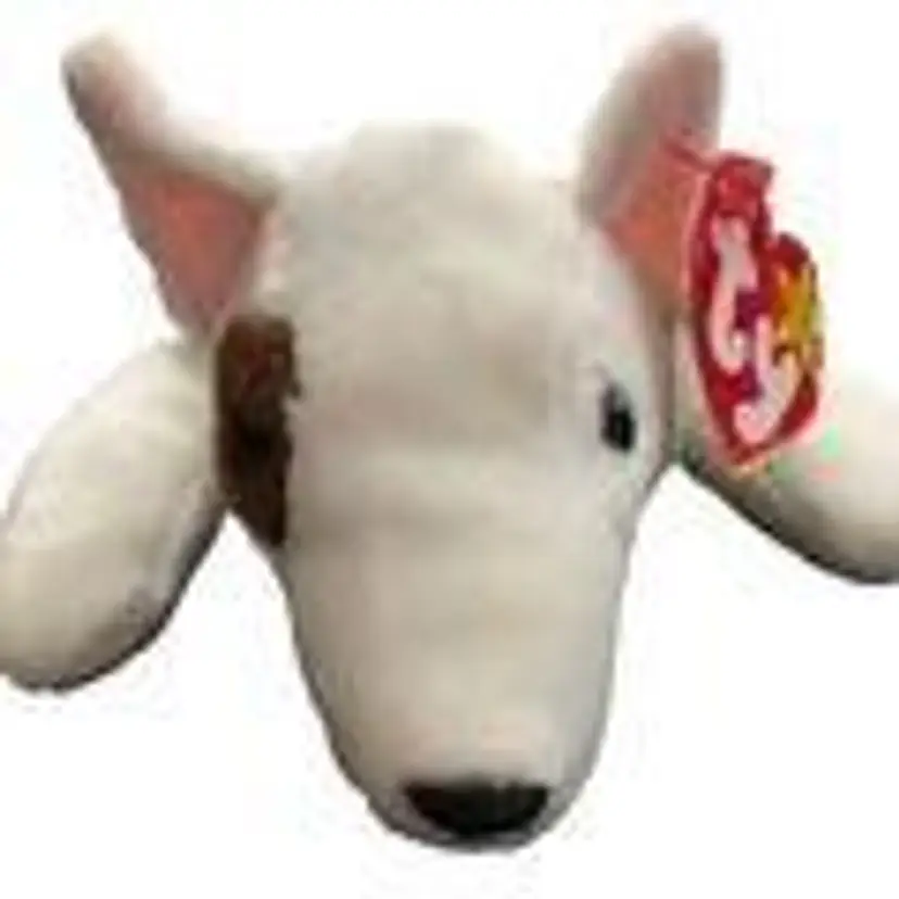Ty Beanie Babies " Butch"  Bull Terrier Puppy Dog Plush 1999 Stuffed