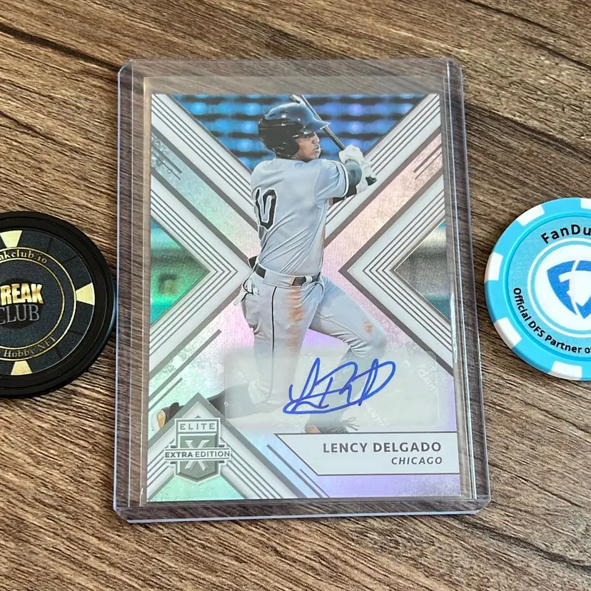 Lency Delgado
2018 Panini Elite Extra Auto Chicago White Sox