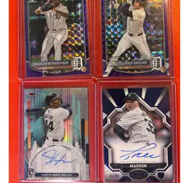 Detroit Tigers Team Lot (RC, AU, #)