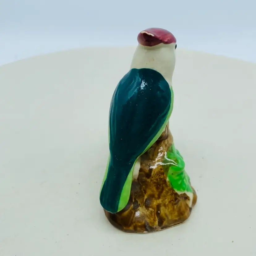 #1436 Japan Made Bird Figurine Ceramic