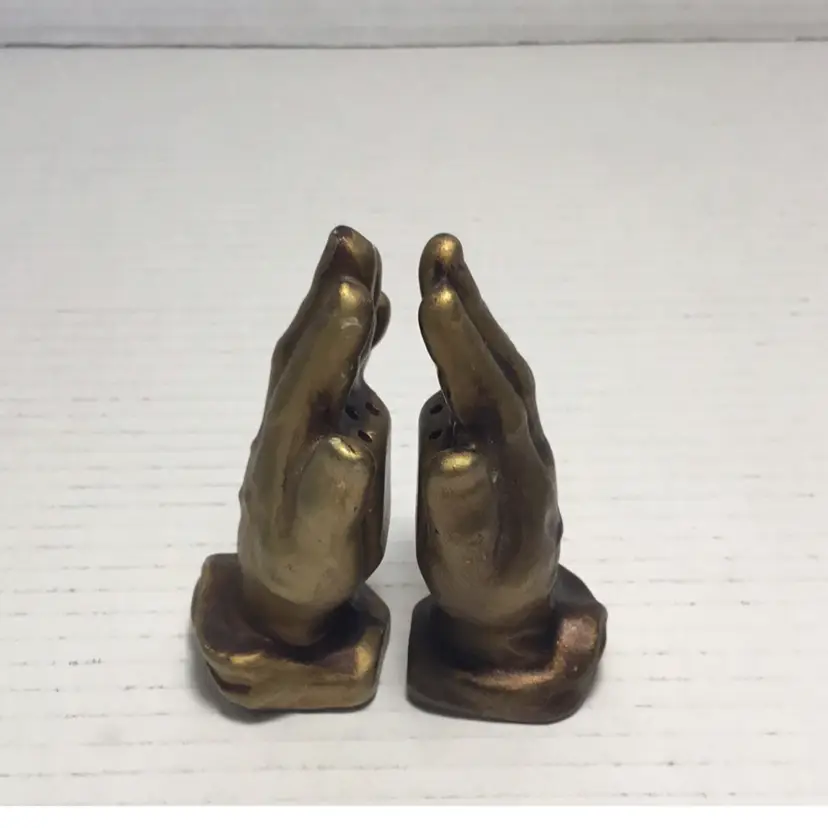 Praying Hands Salt And Pepper Shakers  (Iykyk)