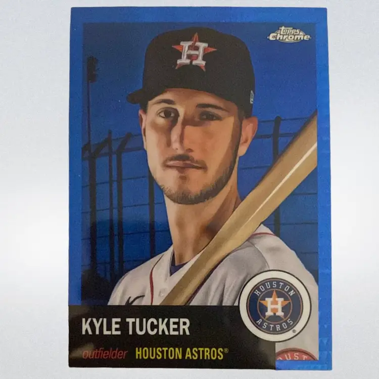 2023 Topps Chrome Platinum Kyle Tucker Blue Prism
