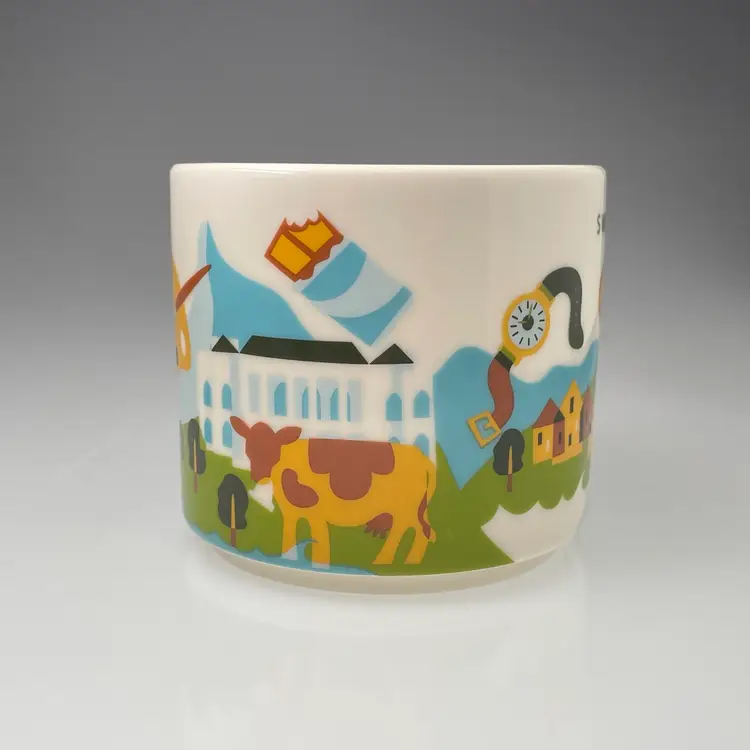 Starbucks SWITZERLAND You Are Here YAH 2018 Coffee Mug 14 oz