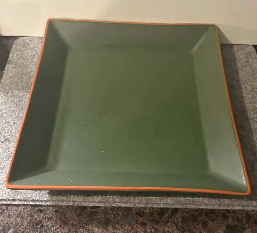 Casa Verde Square Platter  # 2931