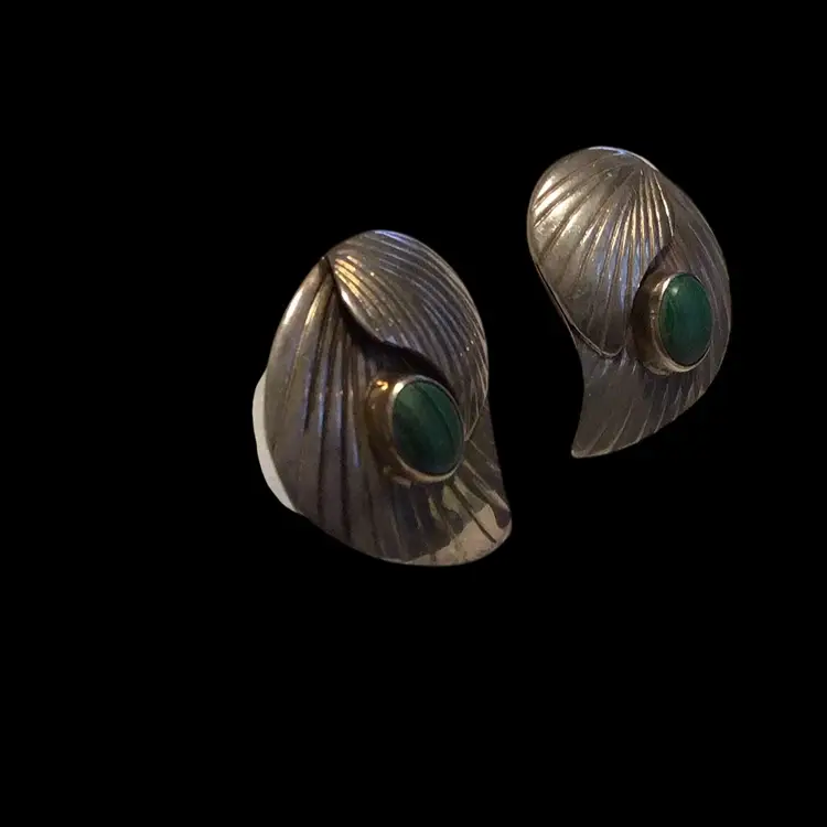 Vintage Sterling Native American Earrings