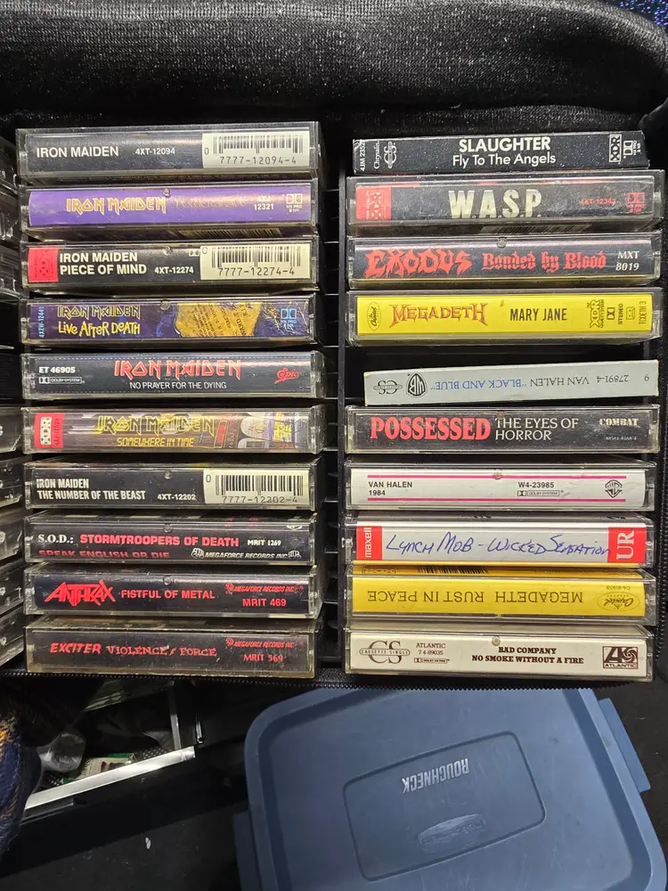 80s Rock/Metal Cassette Lot