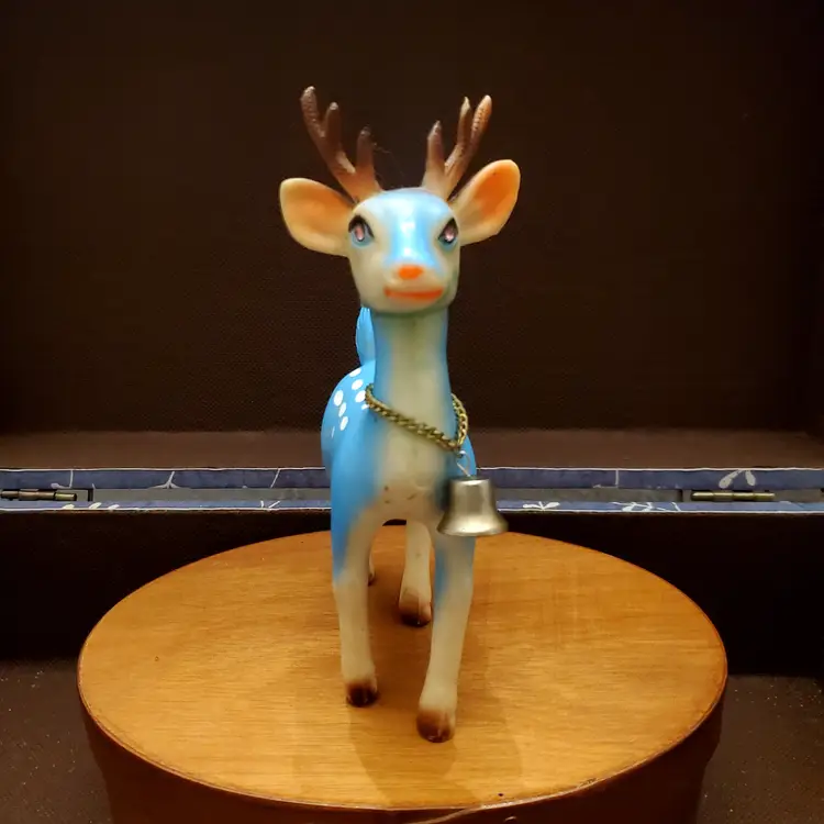 Vintage rubber deer