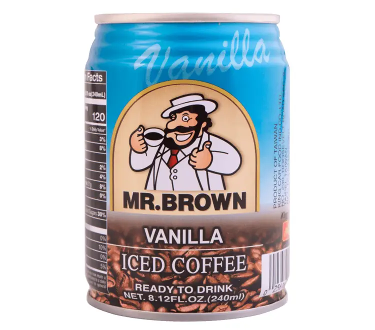 Mr. Brown Iced Coffee Drink Vanilla (Taiwan)