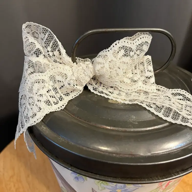 Antique Cake Baking Mold Upcycled Handmade By Me