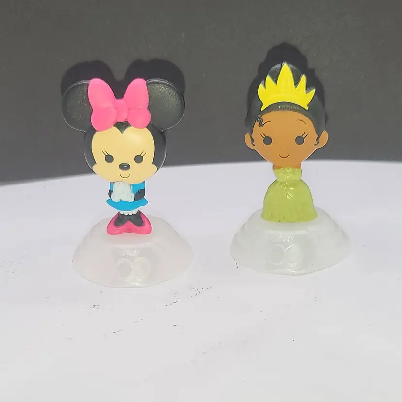 Disney Mini Figurine Set: Minnie Mouse & Princess Tiana 2023 Anniversary