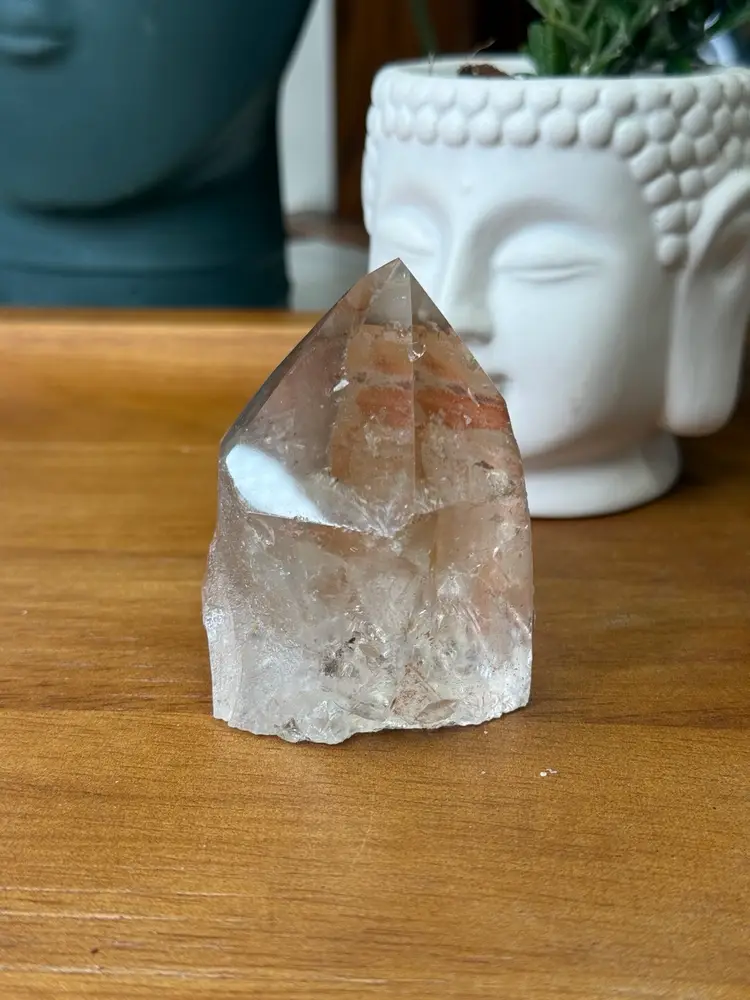 A45 ⭐️ SALE ⭐️ Brazilian Quartz w/Hematoid “Scarlet Lemurian”