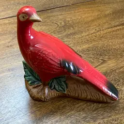 Red Bird Figurine