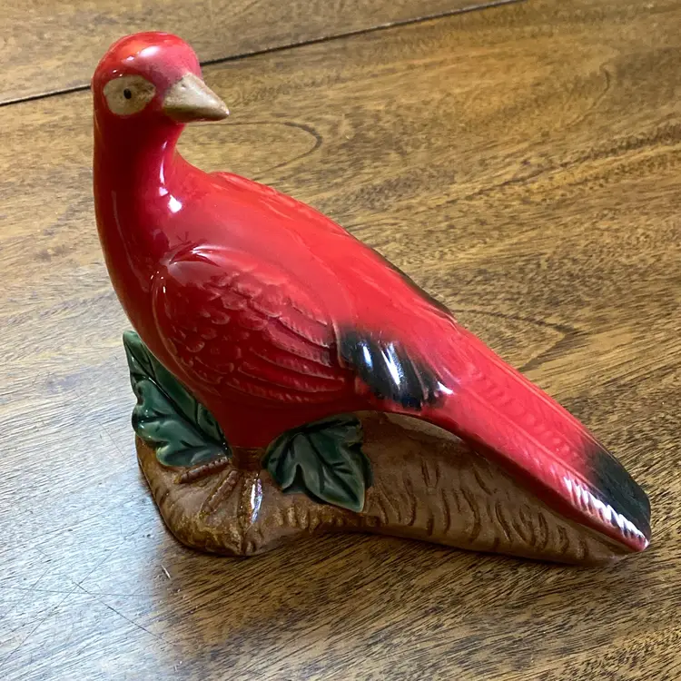 Red Bird Figurine