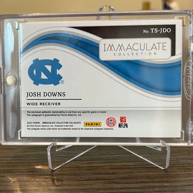 2023 Immaculate Collegiate Josh Downs 90/99 RC Auto Indianapolis Colts