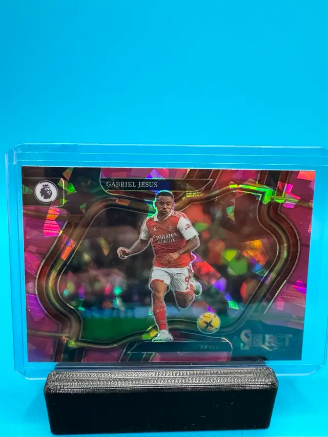 Gabriel Jesus Select Pink Ice Prizm Field Level Arsenal