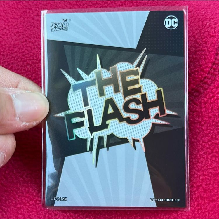 KAYOU SUPER HEROES THE FLASH HOLO OC CM 003 LEVEL 3