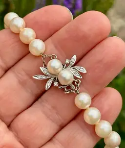 Gorgeous 14K Akoya Pearl Necklace