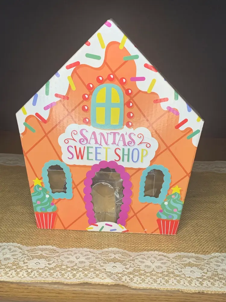 Santa’s Sweet Shop, 9 PC Gingerbread House Cookie Cutter Set