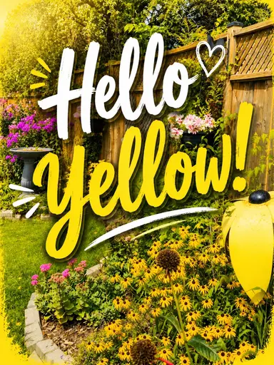 Hello Yellow 🌼with Claudine