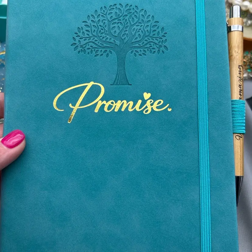 Promise, Teal Green Journal