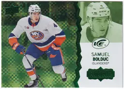 2023-24 Upper Deck Ice Green #136 Samuel Bolduc New York Islanders Hockey Card