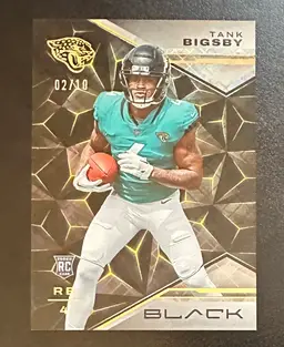 Tank Bigsby Panini Black Rookie Card 02/10