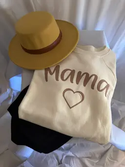 Chic & Comfy: Mama Long Sleeve Sweatshirt