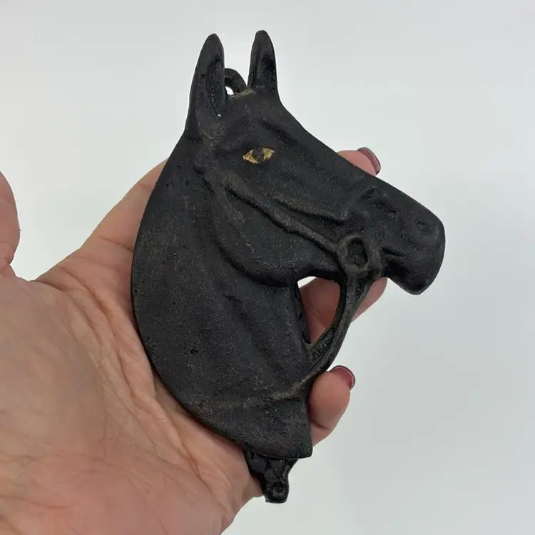 Cast Iron Horse Door Knocker 5”