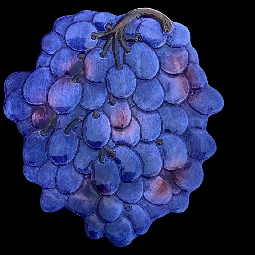Vintage Grape Italian Decorative Plate 9160/21
Material Pottery