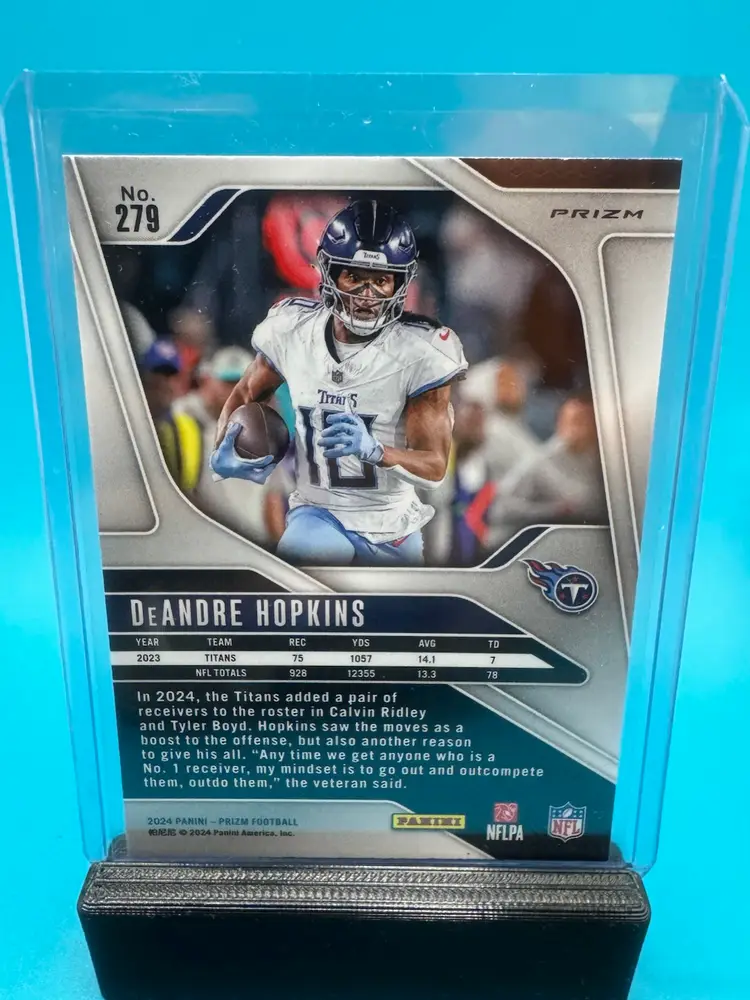 Deandre Hopkins Prizm Silver Kansas City Chiefs