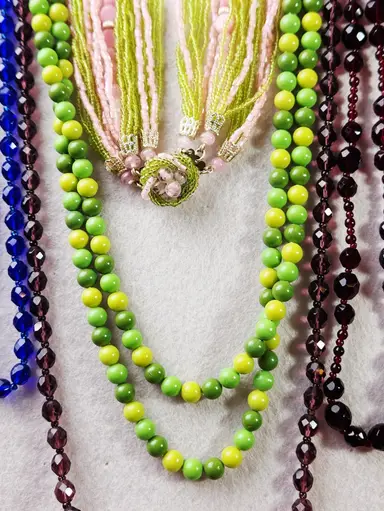 Vintage Glass & Plastic Necklaces from my MIL - Day 6 of 12