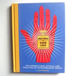 Recipes for Good Luck Hardcover Book Ellen Weinstein