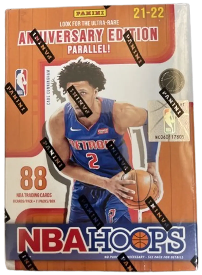 2021-22 Panini NBA Hoops Anniversary Edition Blaster Box