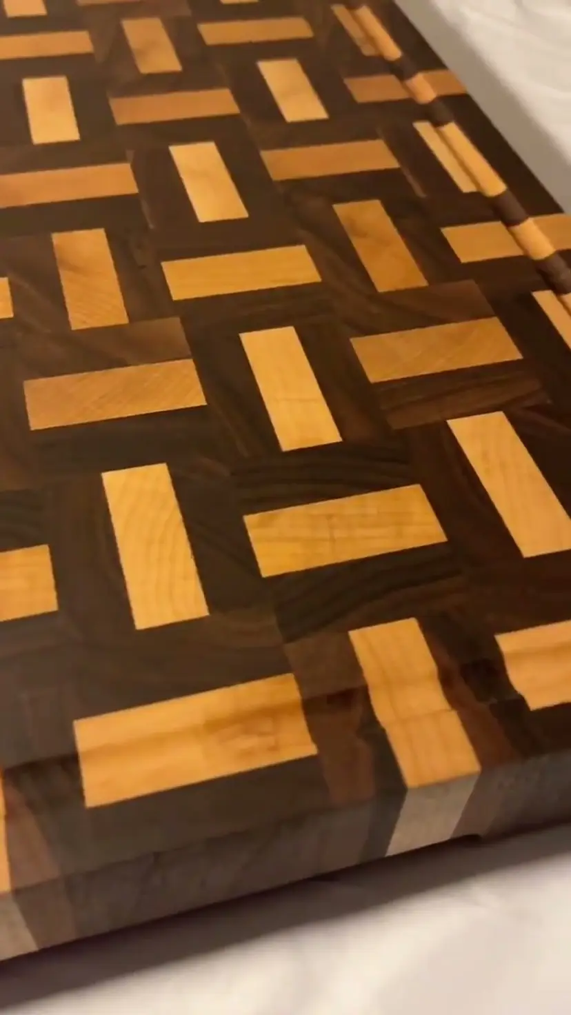 Basket Weave Cutting Board
