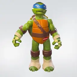 2011 Viacom Talking Teenage Mutant Ninja Action Figure Turtles Leonardo