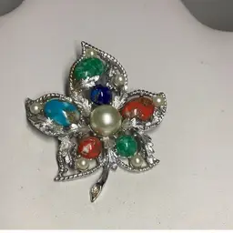 Fantasy Brooch Sarah Coventry 1967 Brooch - 2.5”