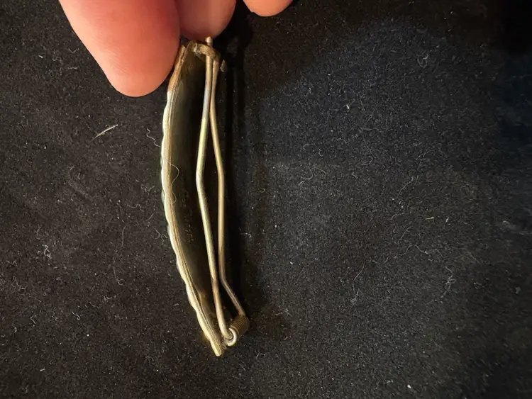 Alpaca Silver Barrette Market Sterling