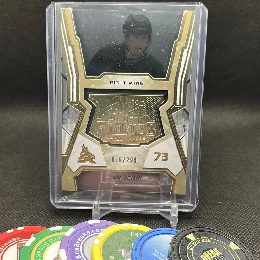 Jan Jenik 2022 Upper Deck SPX /299 Arizona Coyotes